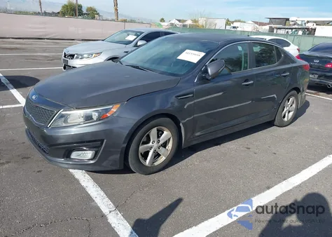 2015 Kia Optima Lx z USA, uszkodzony, nr VIN KNAGM4A79F5621980